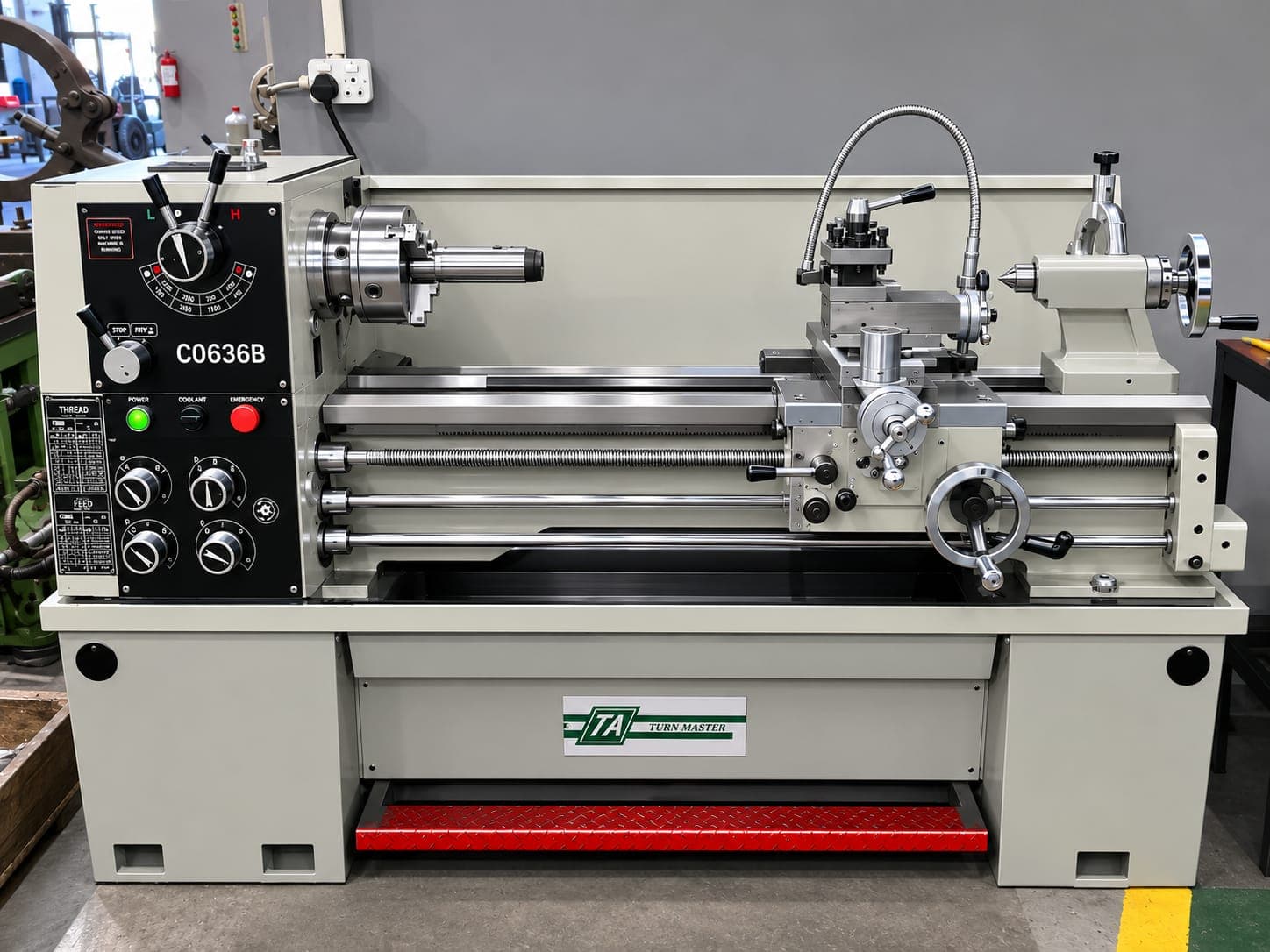Workshop machining equipment used for custom engineering solutions