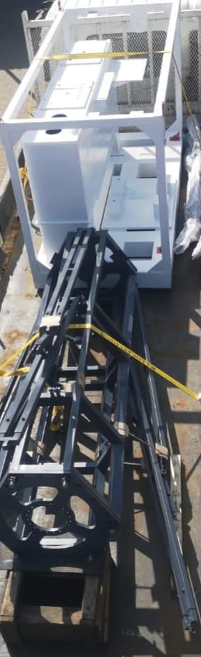 Steel fabrication frame and custom engineering detail